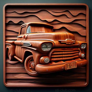 3D модель Chevrolet Apache (STL)